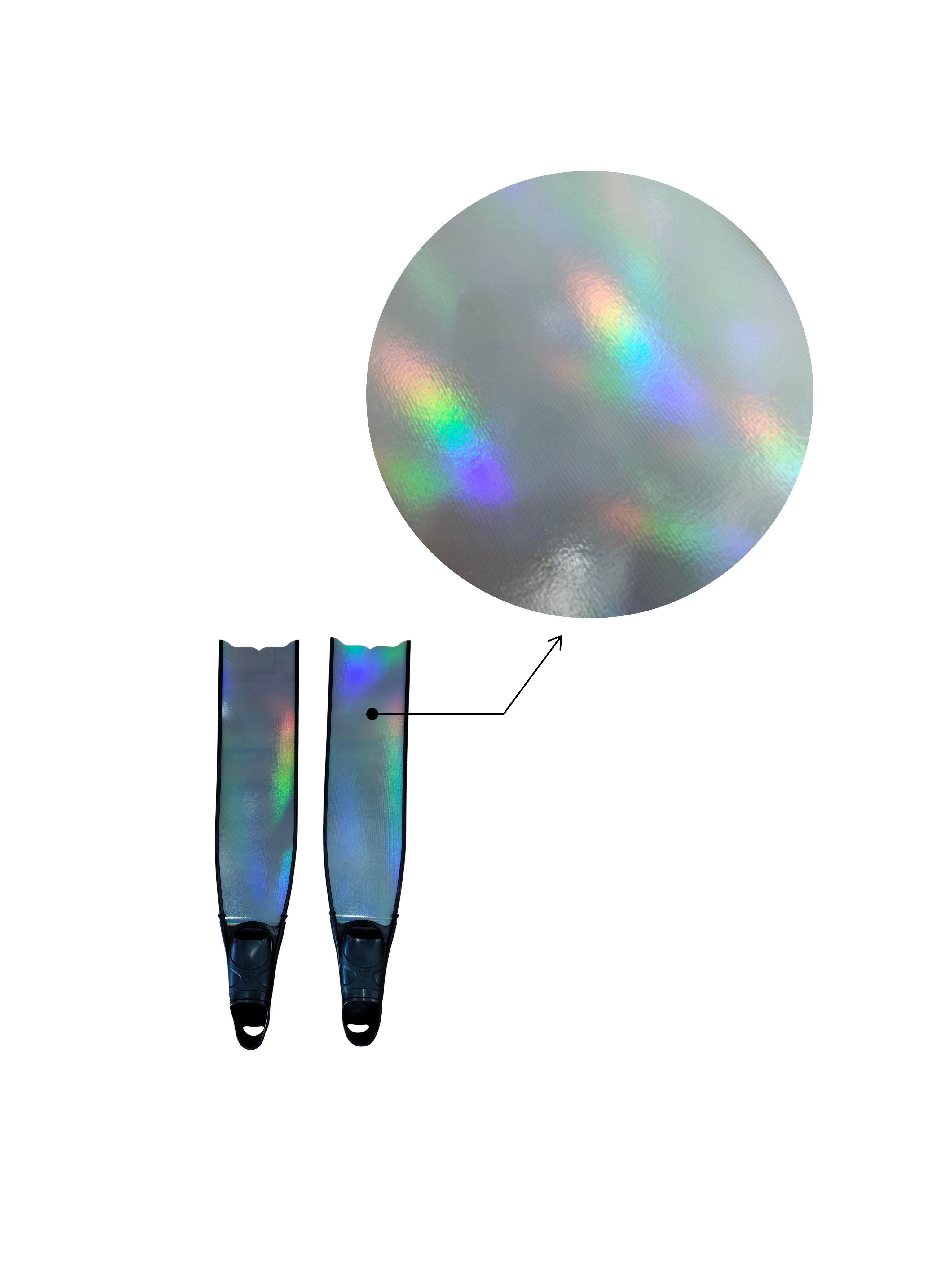 Arnesh Fiberglass Long Fins Mystic Pearl thumbnail 3