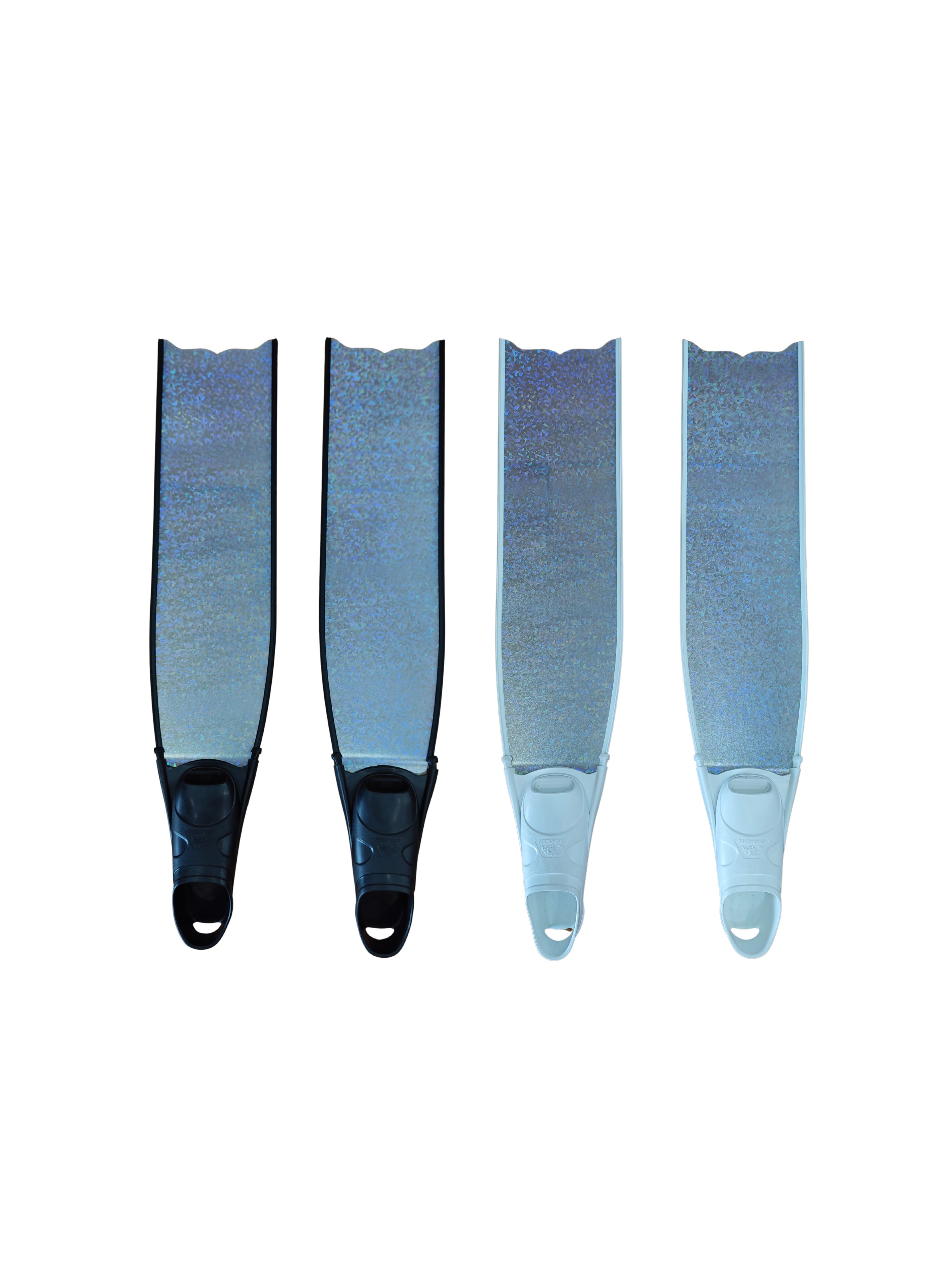 Arnesh Fiberglass Long Fins Mystic Shattered Glass thumbnail 4