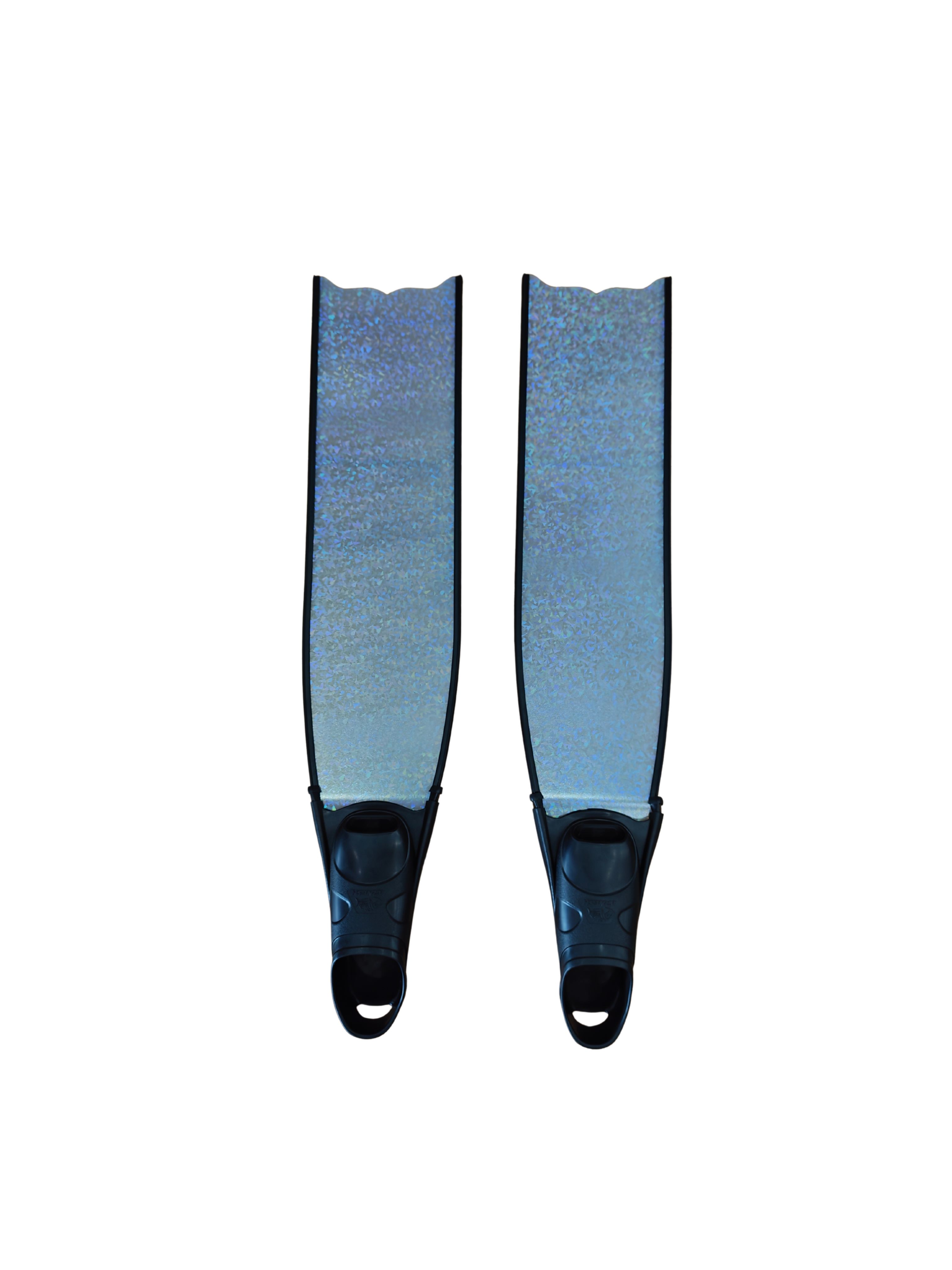 Arnesh Fiberglass Long Fins Mystic Shattered Glass thumbnail 2