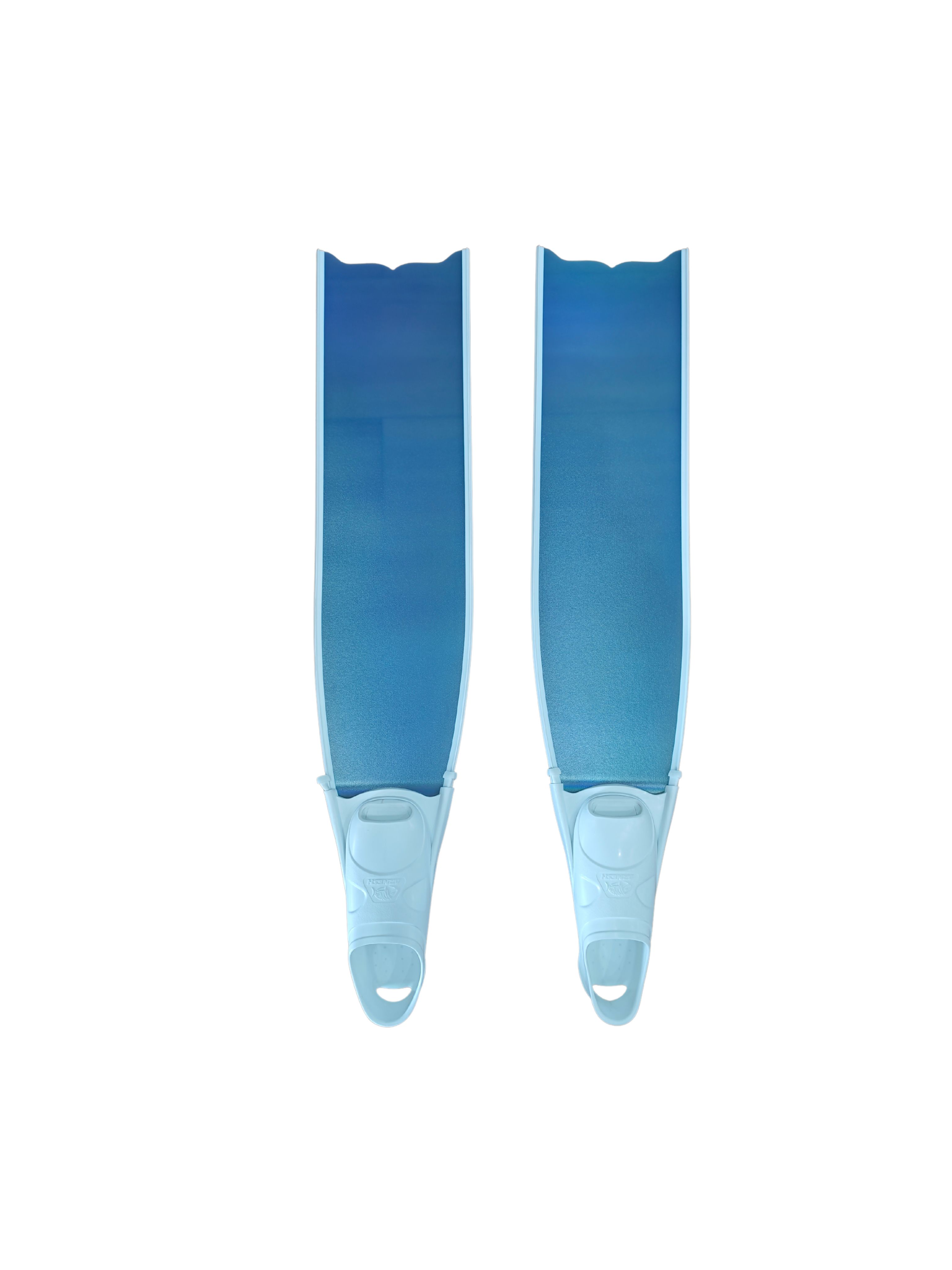 Arnesh Fiberglass Long Fins Mystic Laser Blue