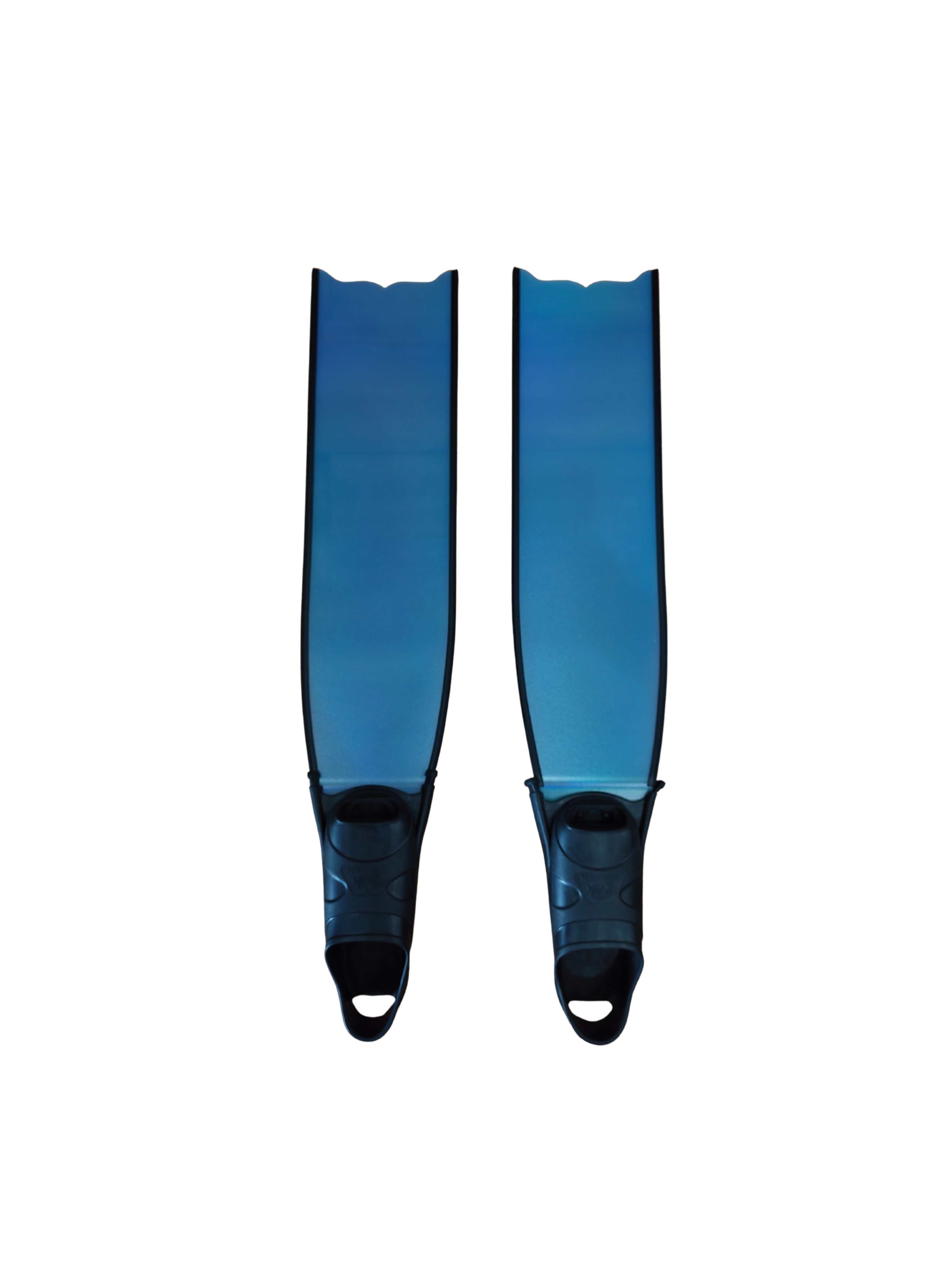 Arnesh Fiberglass Long Fins Mystic Laser Blue - alternate view
