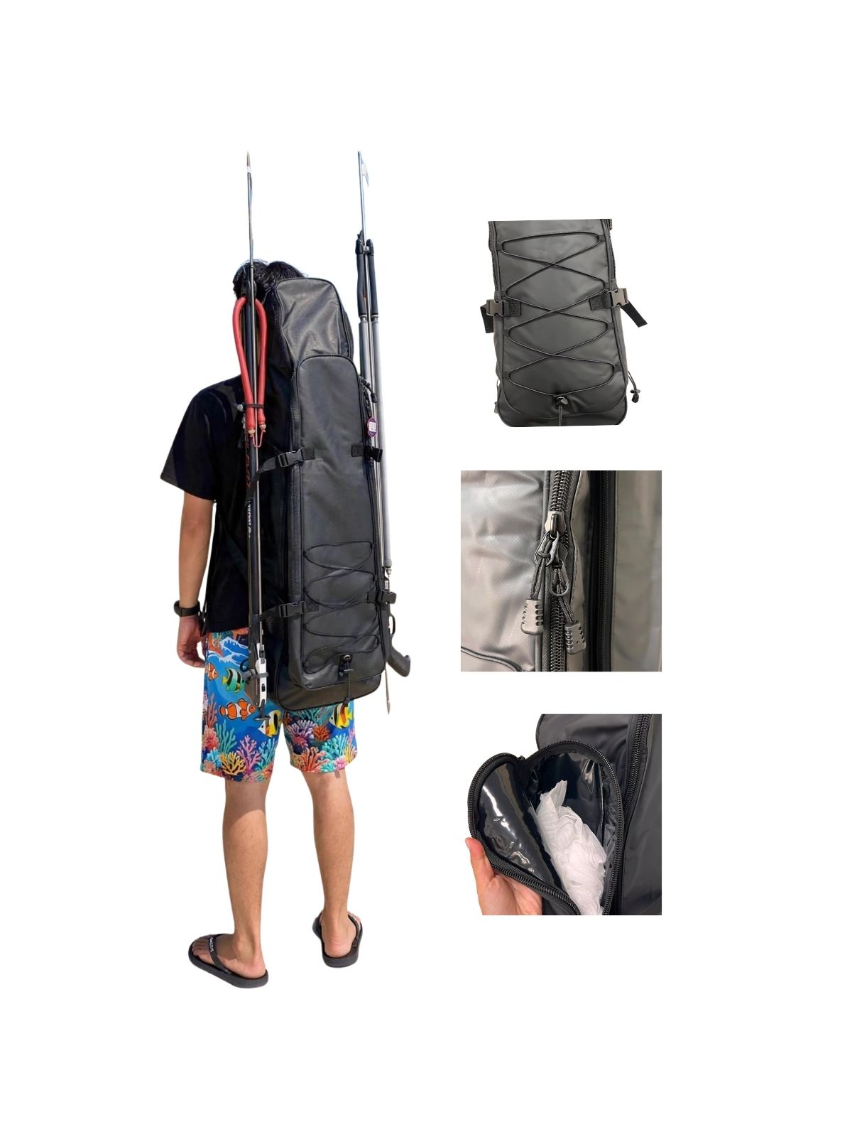 Arnesh PVC Fins Bag thumbnail 7