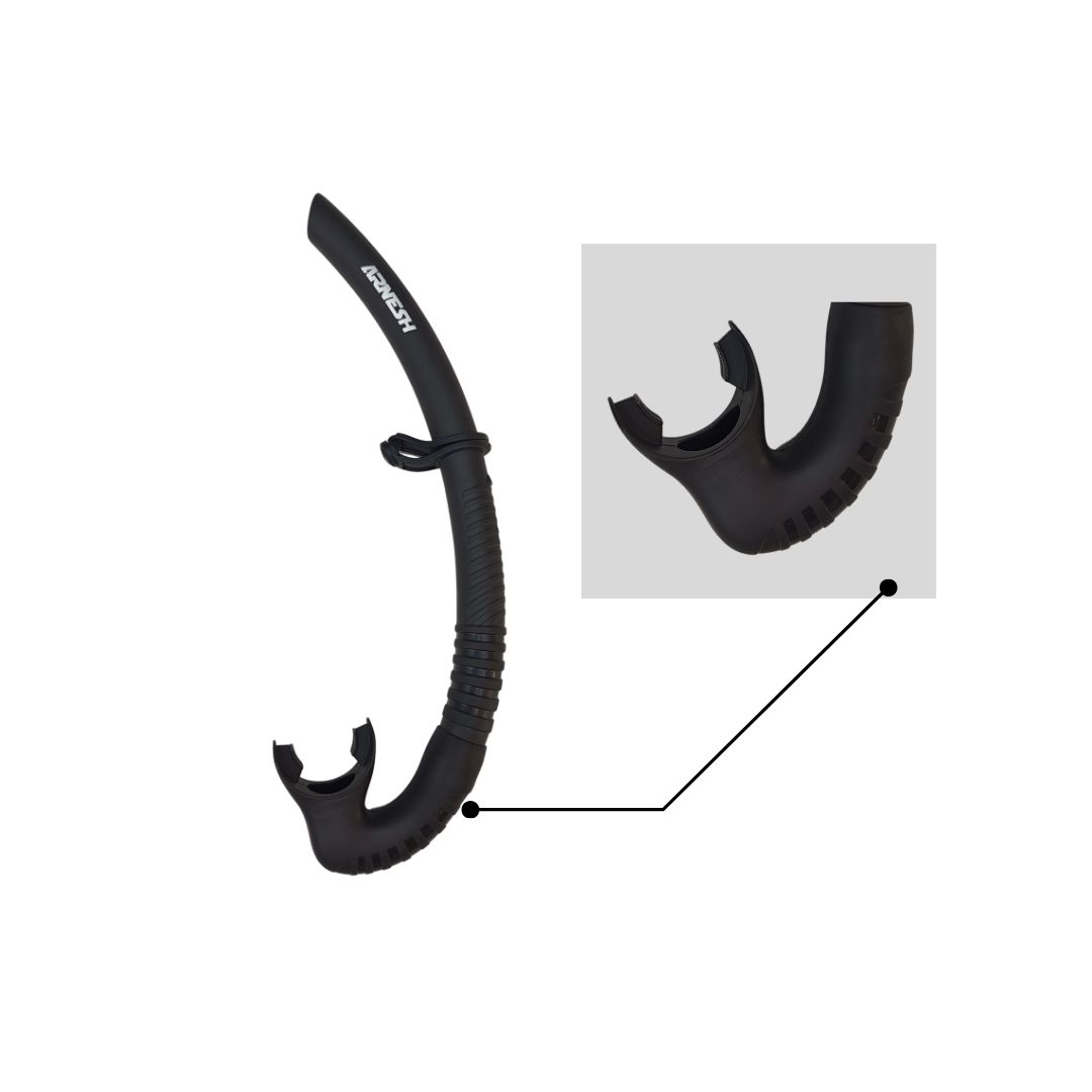 Arnesh J Mouthpiece Easybreath Snorkel - alternate view