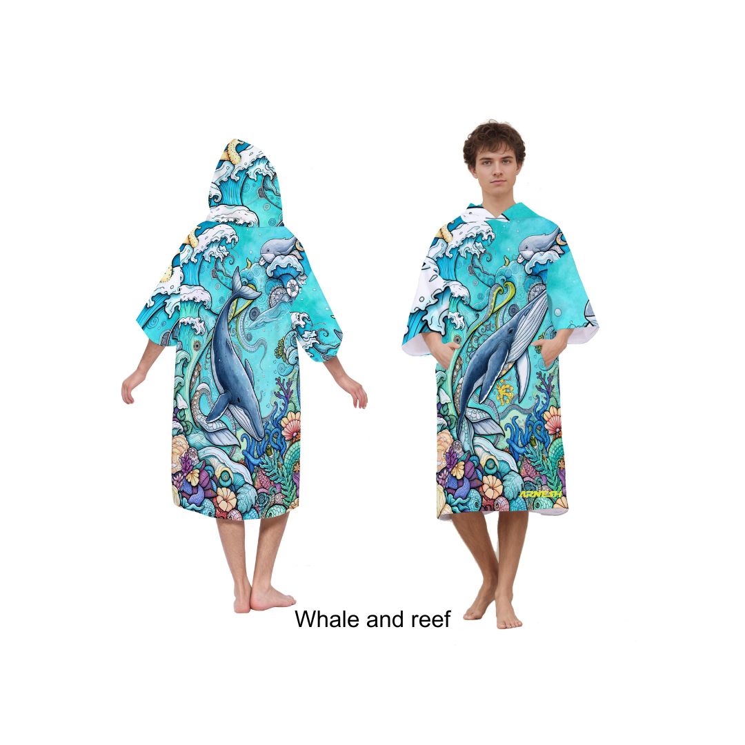 Arnesh Long Sleeve Poncho - alternate view