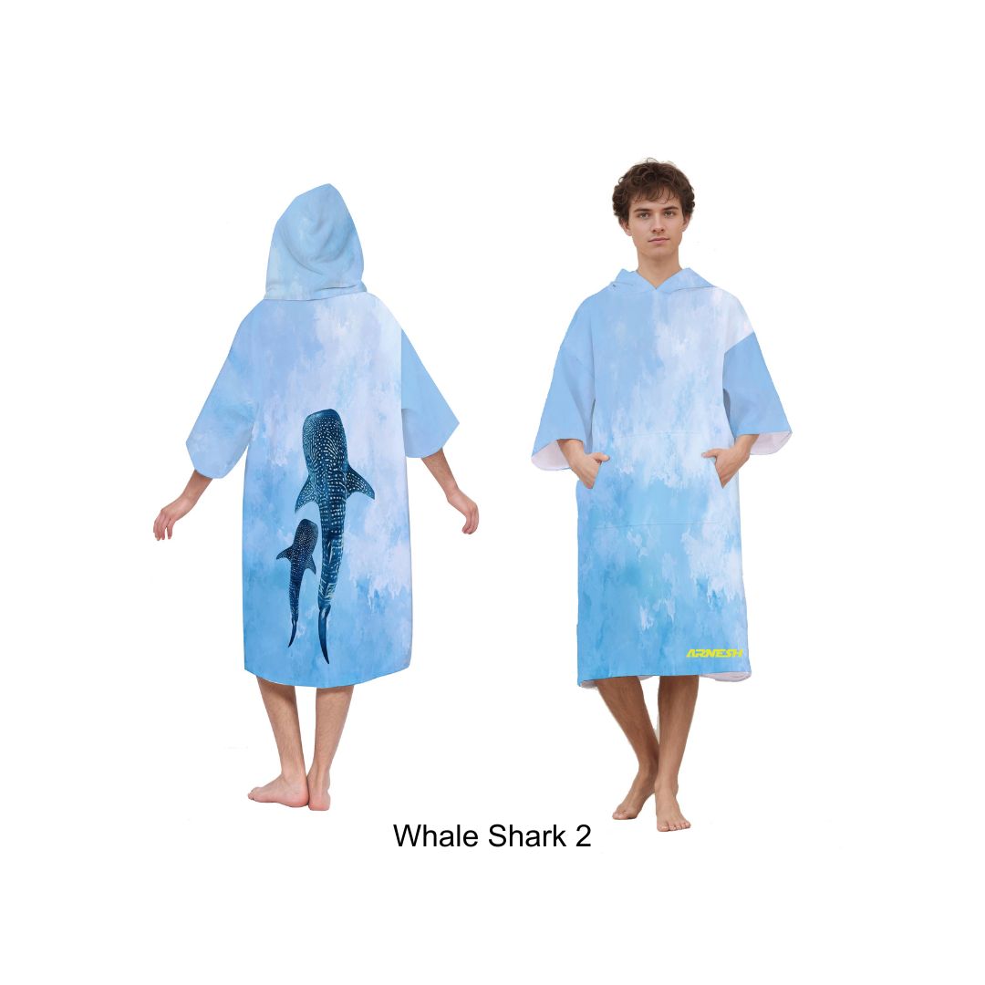 Arnesh Long Sleeve Poncho